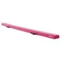 VEVOR 8FT Folding Balance Beam for Kids, 200LBS Stable Support Gymnastics Floor Beam with Non-Slip Mats, Gymnastics Training Equipment with Anti-Slip Bottom and Carrying Bag for Home Gym, Pink