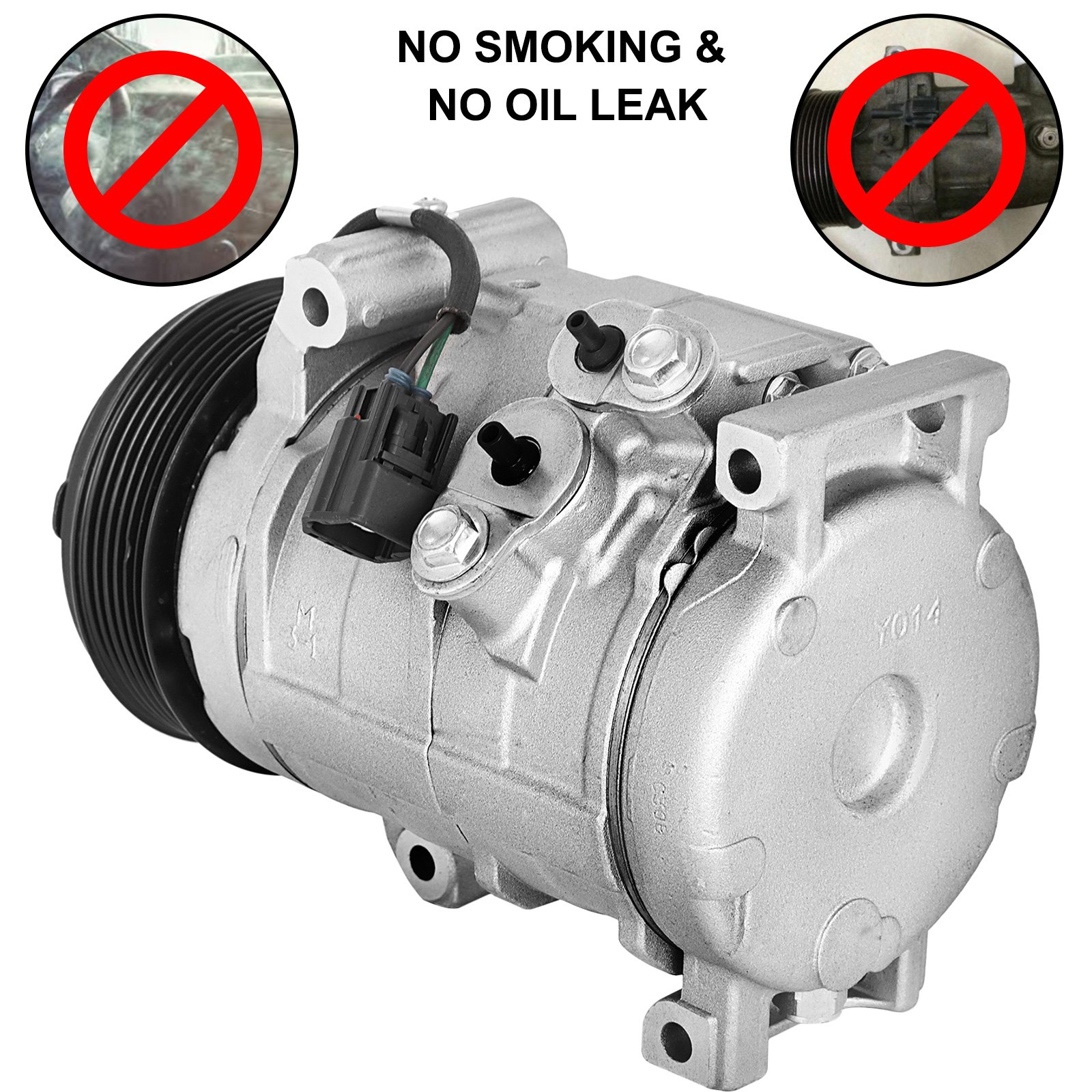 Vevor A/C Compressor for 07-12 Chevrolet Traverse Gmc Arcadia Buick Enclave 3.6L
