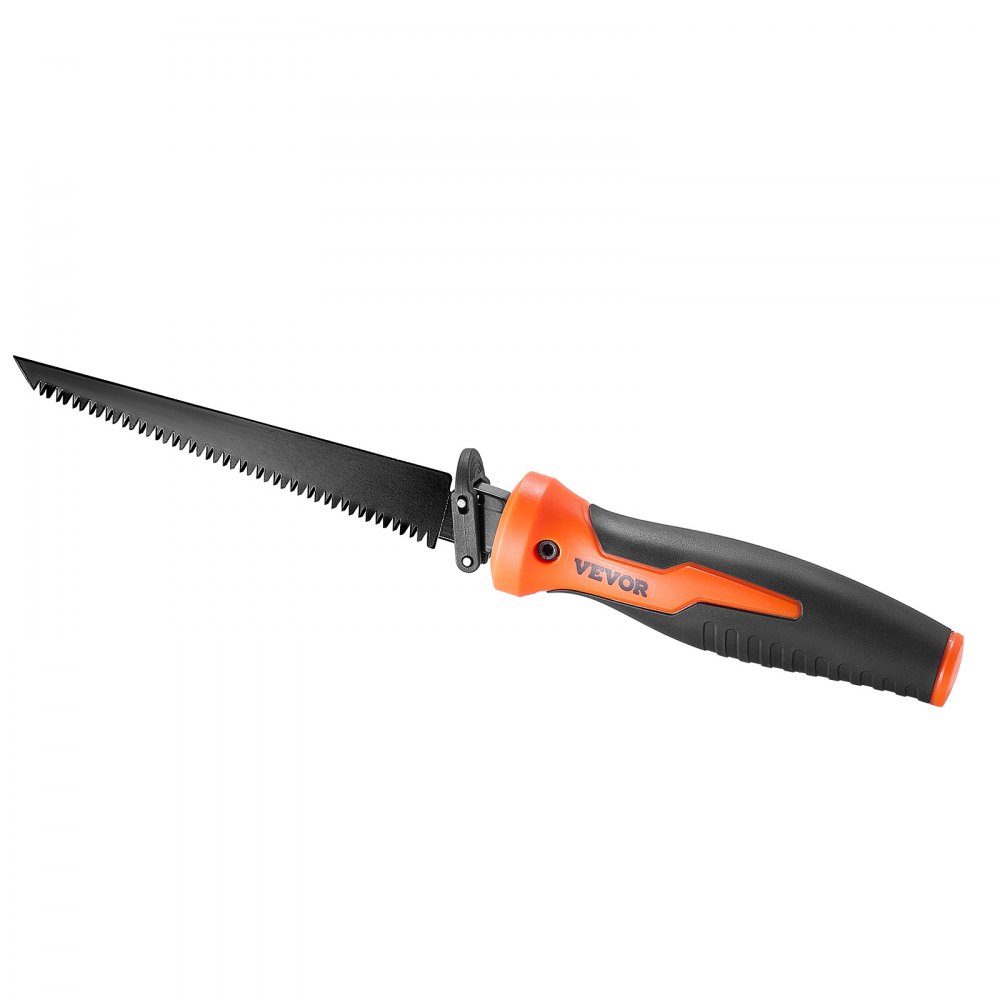 VEVOR Jab Saw, 6 in Keyhole Saw with Soft Grip Handle, 8-In-1 Multi-Blades Drywall Jab Saw, Sharp Jab Saw with Triple Ground Teeth, for Cutting Drywall Wood Metel Plastic Plywood Wallboard Thin Sheet