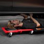 VEVOR Mechanic Garage Creeper, 44-Inch, 300 lbs Capacity Automotive Rolling Creeper with 6 Casters Adjustable Cushioned Headrest Tool Tray, Heavy Duty Steel Frame for Garages, Repair Shops, and DIY