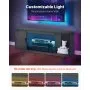 VEVOR TV Stand for TVs up to 65 in Modern Entertainment Center with Glass Shelf