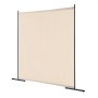 Biombo VEVOR, biombo de un solo panel, 1,8 m, para interiores, separador de ambientes, independiente, para oficina y dormitorio, color beige