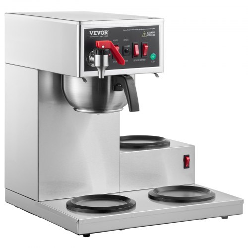 VEVOR 12 Cups Commercial Drip Coffee Maker, Coffee Maker Machine