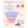 VEVOR Fort Building Kit for Kids, 140 PCS Creative STEM Construction Toys, for 4 5 6 7 8+ Year Old Boys Girls, Upgraded Balls, Ring & Ball Toss, Educational Activity, Indoor Outdoor Play, Storage Bag