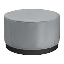 VEVOR Outdoor Hot Tub Cover Round 2000 x 850 mm Weatherproof and Waterproof Gray