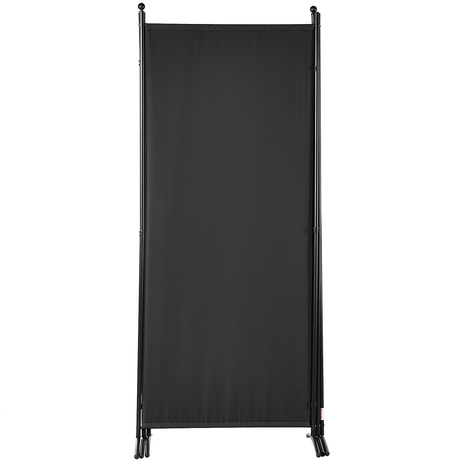 VEVOR Room Divider, 6.1 ft Room Dividers and Folding Privacy Screens (3-panel), Fabric Partition Room Dividers for Office, Bedroom, Dining Room, Study, Freestanding, Black