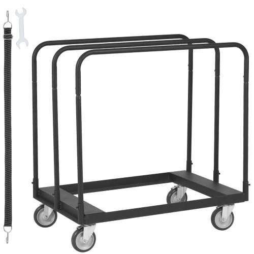 VEVOR Drywall Cart 1500 lbs Panel Cart Dolly Handling Sheetrock Sheet Panel