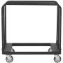 VEVOR Drywall Cart, 680 kg Panel Dolly Cart with 91.5 cm x 61 cm Deck and 12.7 cm Swivel Wheels, Heavy-Duty Drywall Sheet Cart, Handling Wall Panel, Sheetrock, Lumber, for Garage, Home, Warehouse