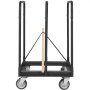 VEVOR Drywall Cart, 680 kg Panel Dolly Cart with 91.5 cm x 61 cm Deck and 12.7 cm Swivel Wheels, Heavy-Duty Drywall Sheet Cart, Handling Wall Panel, Sheetrock, Lumber, for Garage, Home, Warehouse