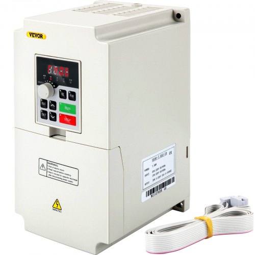 thumbnail image 2 of Single To 3 Phase 7.5KW 10HP VFD Inverter – 220V, 40A, 0-400Hz, CNC VSD, Zb-equipment GEGS-753 2 of 4
