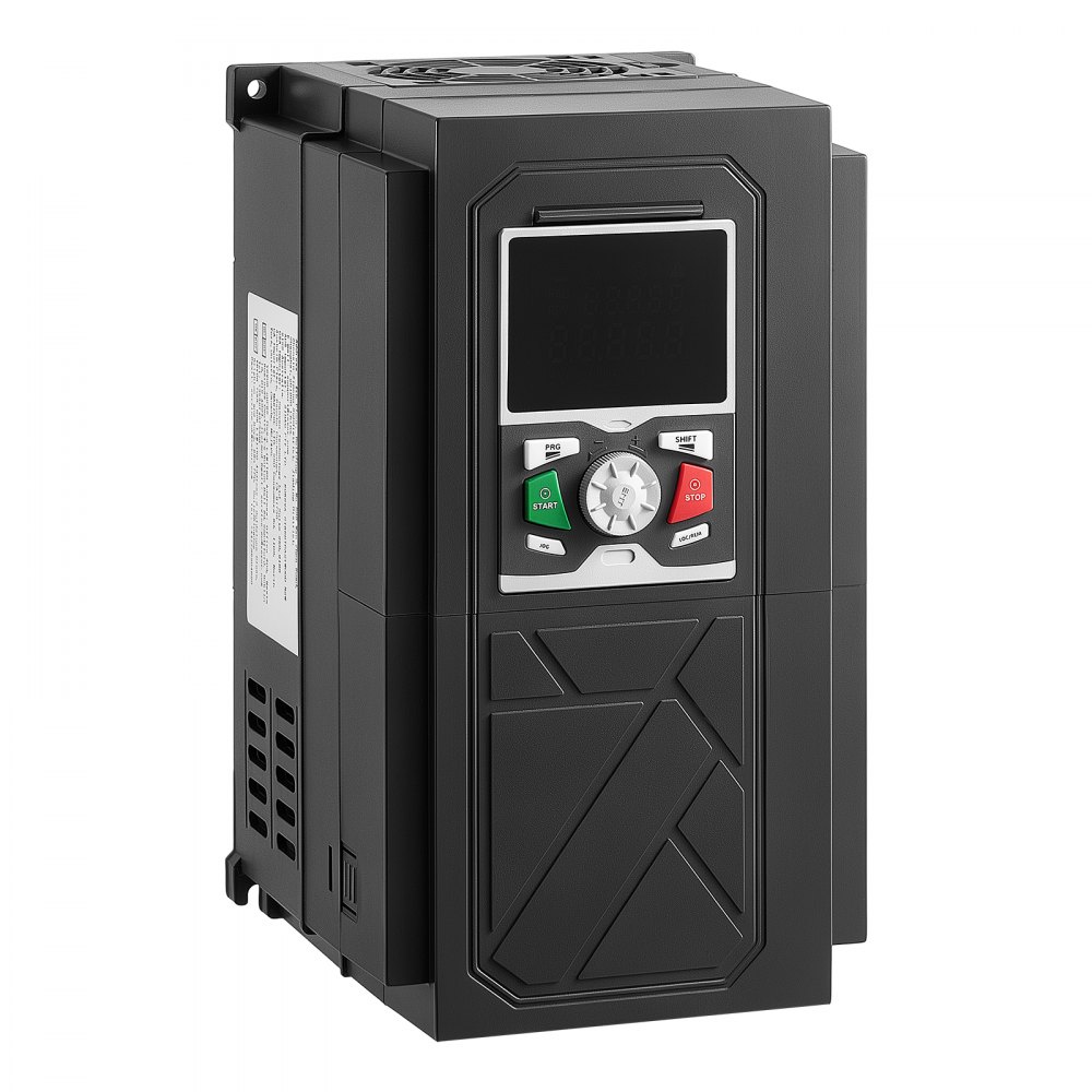 VEVOR 20HP 15KW 35A Variable Frequency Drive, 3-Phase AC480V Input/Output, 3 Phase to 3 Phase, 0–500Hz Output VFD, V/F SVC Control Modes for Precision Motor Speed Control