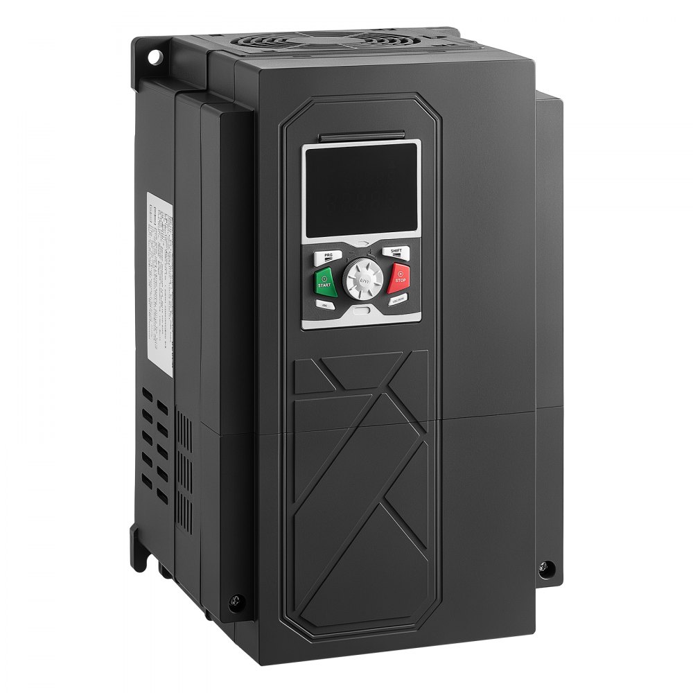 VEVOR 40HP 30KW 62A Variable Frequency Drive, 3-Phase AC480V Input/Output, 3 Phase to 3 Phase, 0–500Hz Output VFD, V/F SVC Control Modes for Precision Motor Speed Control