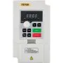 Variador de frecuencia VEVOR, entrada CA 220 V, 3 kW, variador de frecuencia CNC, convertidor inversor, VFD 4 HP, entrada monofásica o trifásica, salida trifásica, convertidor inversor de motor CNC para control de velocidad del motor.