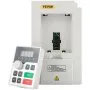 Variador de frecuencia VEVOR, entrada CA 220 V, 3 kW, variador de frecuencia CNC, convertidor inversor, VFD 4 HP, entrada monofásica o trifásica, salida trifásica, convertidor inversor de motor CNC para control de velocidad del motor.