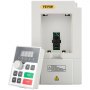 Inversor de frequência variável VEVOR, entrada CA 220 V, conversor de frequência variável CNC de 3 kW, VFD 4 HP, entrada monofásica ou trifásica, saída trifásica, conversor de motor CNC para controle de velocidade do motor