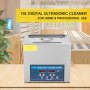 Dual Frequency 10L Ultrasonic Cleaner with Heater for Parts Jewelry Eyeglass Ring Denture Record Circuit Board 28/40KHz