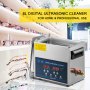 Dual Frequency 6L Ultrasonic Cleaner with Heater for Parts Jewelry Eyeglass Ring Denture Record Circuit Board 28/40KHz