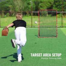 Bejzbalová a softbalová odrazová sieť VEVOR 4 x 5,5 ft PitchBack All Angle Fielding