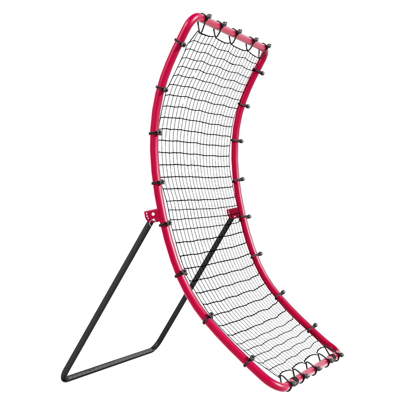 VEVOR Baseball And Softball Rebounder Net, 4 x 5.5 ft PitchBack Baseball Pitching Nest, Pitch Return Trainer Rebound Net with Pitching Target, All Angle Fielding Rebound Net for Grounders Pop Flies
