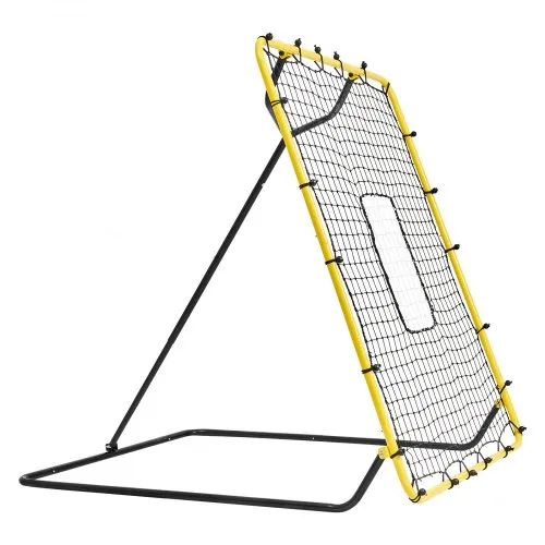 Baseball Rebounder Net, 5 Adjustable Angles 4x4.5FT Pitch Back