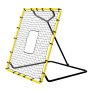 Red de rebote para béisbol y sóftbol VEVOR, 1,2 x 1,3 m, nido de béisbol PitchBack para entrenamiento de lanzamiento y fildeo, red de rebote para entrenador de retorno de lanzamiento con objetivo de lanzamiento, 4 ángulos ajustables