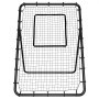 VEVOR Baseballová a softballová odrazová síť, baseballové hnízdo PitchBack 4 x 6 stop pro trénink nadhazování a držení míče, odrazová síť pro trenažér nadhazování s terčem, 4 nastavitelné úhly