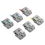VEVOR Label Maker Tape, 6 Pack, 0.47 in / 12 mm Colored Label Maker Refills Compatible for Various Types of Brother P-Touch, Replacement for Letra Tag TZe-131 TZe-231 TZe-431 TZe-531 TZe-631 TZe-731