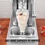 VEVOR Ice Cream Mixer 750W Glass Mixer Omrörningsmaskin 304 Rostfritt stål