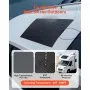 VEVOR Flexible Solar Panel, 200W Semi-Flexible Bendable Monocrystalline Solar Panel, 21.9% Efficiency Mono Off-Grid Charger with MC4 Output, IP67 Waterproof for Marine RV Car Cabin Curved Surfaces
