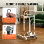 VEVOR Electric Patient Lift Transfer Chair Folding Lift Adjustable Wheelchair