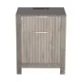 VEVOR - Juego de 2 mesas auxiliares estilo granja, mesita de noche con estación de carga, mesa auxiliar de 3 niveles con armario de almacenamiento y 2 cajones, mesa auxiliar con puertos USB y enchufes, ideal para sala de estar y dormitorio, color gris