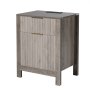 VEVOR Farmhouse End Table, Set of 2, Square Night Stand with USB Ports and Outlets, 3 Tiers End Table Side Table with Storage Cabinet and 2 Drawers, Ideal for Living Room, Bedroom, Office, Gray