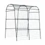 VEVOR Cucumber Trellis, U-Shape Garden Trellises for Raised Bed, Metal Arch Plant Support for Vine, Climbing Plants Outdoor, Peas, Beans, Zucchini, Tomato, Squash, Flower (1800 x 1120 x 2108 mm)