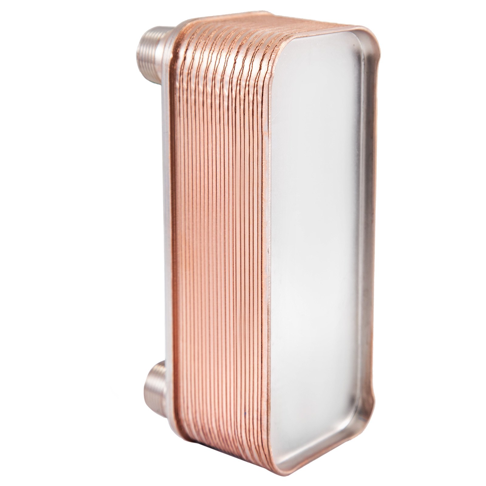 Heat Exchanger Brazed Plate Heat Exchanger 20 Plate Heat Exchanger 3"x7.5"