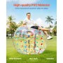 1-Pack 5FT/1.5M Inflatable Bumper Balls PVC Body Sumo Zorb Ball Outdoor Game