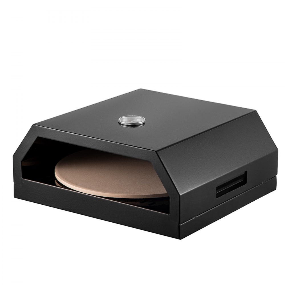 VEVOR Outdoor Pizza Oven, Stainless Steel Camp Pizza Oven, Portable Pizza Oven Kit with Set of Professional Pizza Baking Tools, 12" Pizza Stone, Pizza Shovel, Pizza Cutter, Thermometer