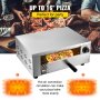 VEVOR 12" Electric Pizza Oven,Commercial Countertop Pizza Oven,Stainless Steel Pizza Maker Pizza Baker with Handle & Removable Pizza Tray,Pizza Bake Oven for Kitchen,Adjustable time and temperature.