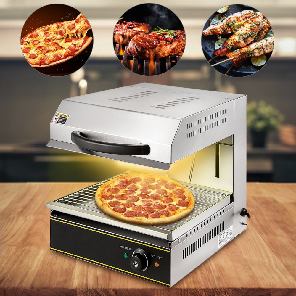 Cheese Melter Electric Cheesemelter 2800w Salamander Broiler Bbq Gril Countertop
