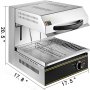 Cheese Melter Electric Cheesemelter 2800w Salamander Broiler Bbq Gril Countertop