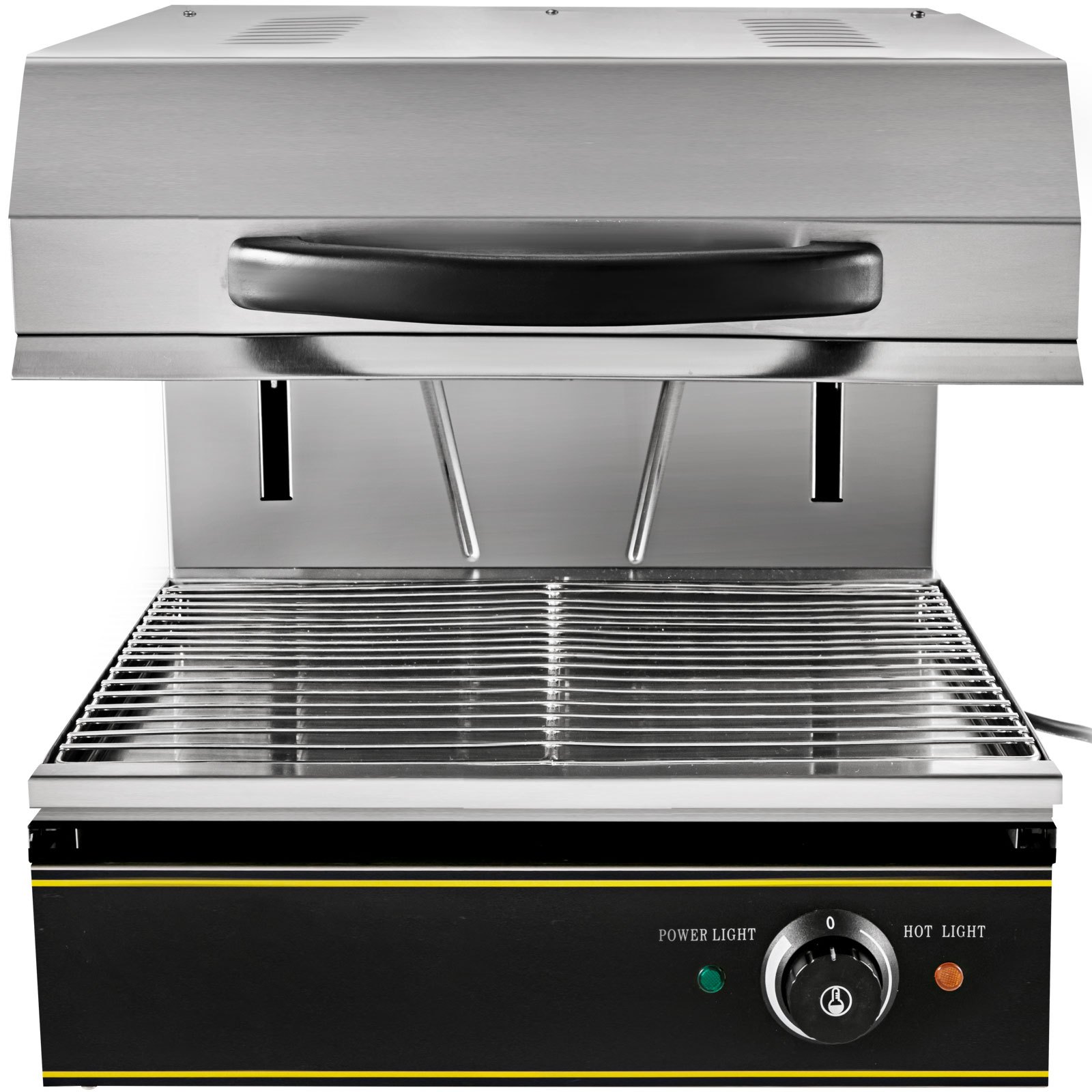 Electric Griddle Grill BBQ Salamander Hot Plate Cheese Melter w/Liftable Burner