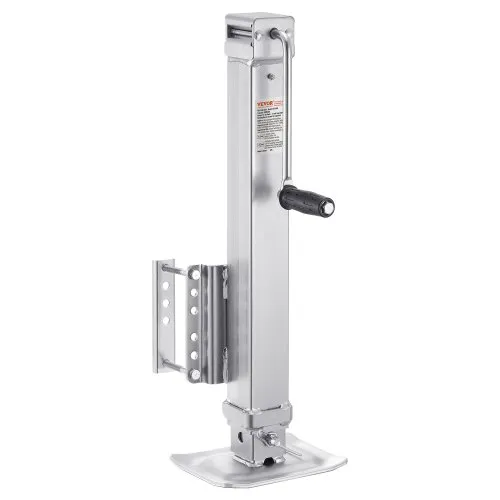 VEVOR Trailer Jack, 8000 lbs Static Load Capacity, Heavy Duty Swivel Bolt-on Trailer Jack, 28.5" Lift Trailer Jack Stand with Handle for RV Trailer, Horse Trailer, Utility Trailer, and Yacht Trailer