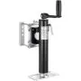 Gato para remolque VEVOR, capacidad de carga dinámica de 2000 lbs, gato giratorio atornillable de alta resistencia, soporte de gato para remolque de 10" con asa para remolques de RV, remolques para caballos, remolques utilitarios y remolques para yates.