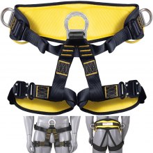 Full Body Safety Harness for Men Women Outdoor Rock Climbing Tree Arborist  Caving Rappelling Accessories