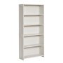 VEVOR 5 Tiers Wide Bookshelf, 68 in Wooden Open Bookcase with Display Storage Organizer Shelf, Freestanding Tall Display Floor Bookcase Bookshelf for Library, Bedroom, Living Room, Office, White