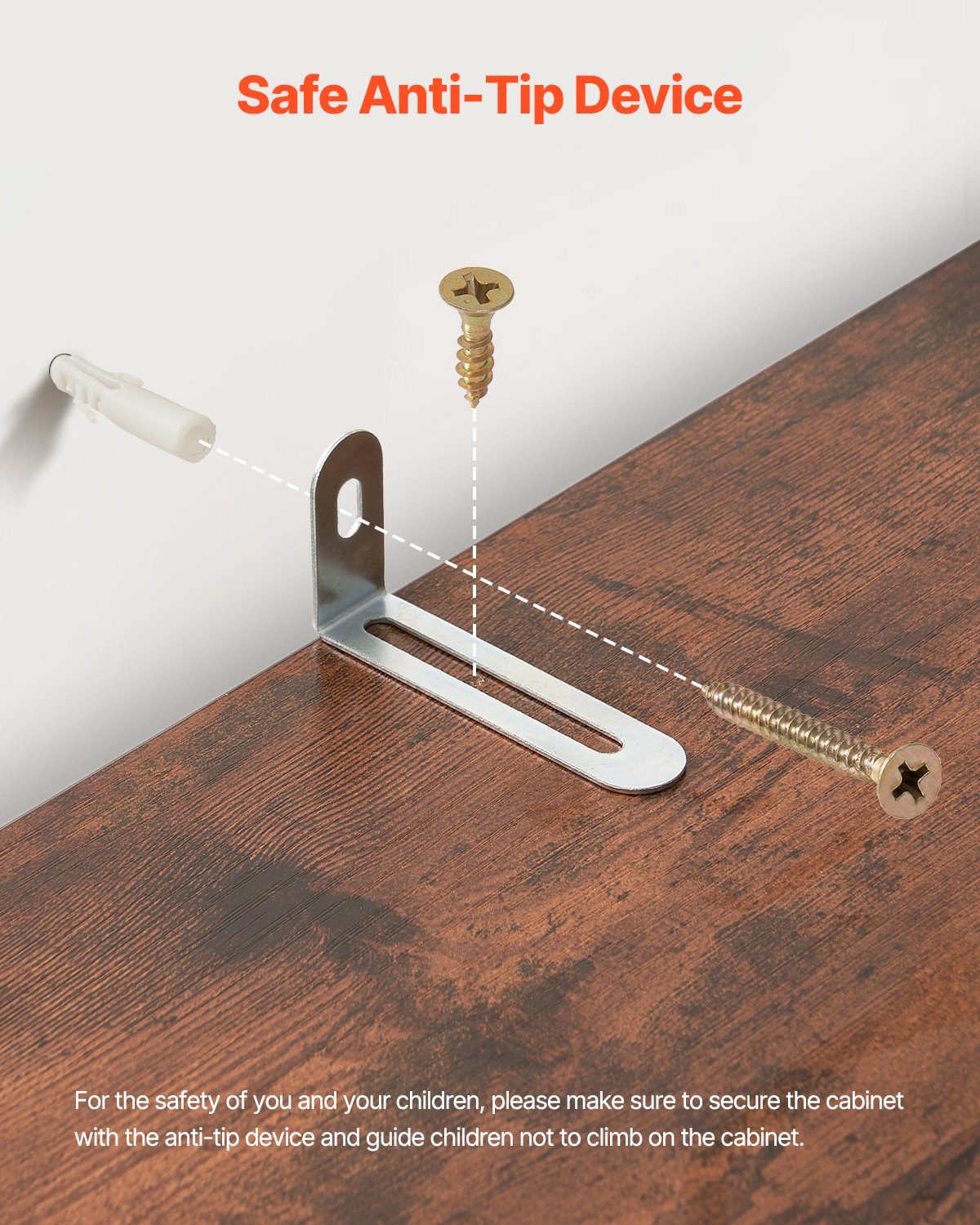 VEVOR 5 Tiers Narrow Bookshelf, 53 in Wooden Open Bookcase with Height-Adjustable Shelf, Freestanding Tall Display Storage Floor Bookcase Bookshelf for Library, Bedroom, Living Room, Office, Brown