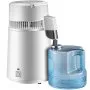 Destilador de agua pura VEVOR de 750 W, filtro purificador totalmente mejorado con asa, 4 L (1,1 galones), recipiente sin BPA, perfecto para uso doméstico, color blanco