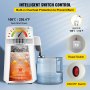 VEVOR Distillateur d'eau pure 750 W, filtre purificateur entièrement amélioré avec poignée 1,1 gal/4 L, récipient sans BPA, parfait pour un usage domestique, blanc