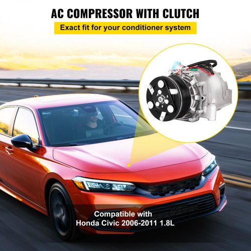 Auto Parts AC Compressor Clutch for Honda Civic 1.8 2006-2012 7pk 105mm Auto Parts AC Compressor Clutch for Honda Civic 1.8 2006-2012 7pk 105mm