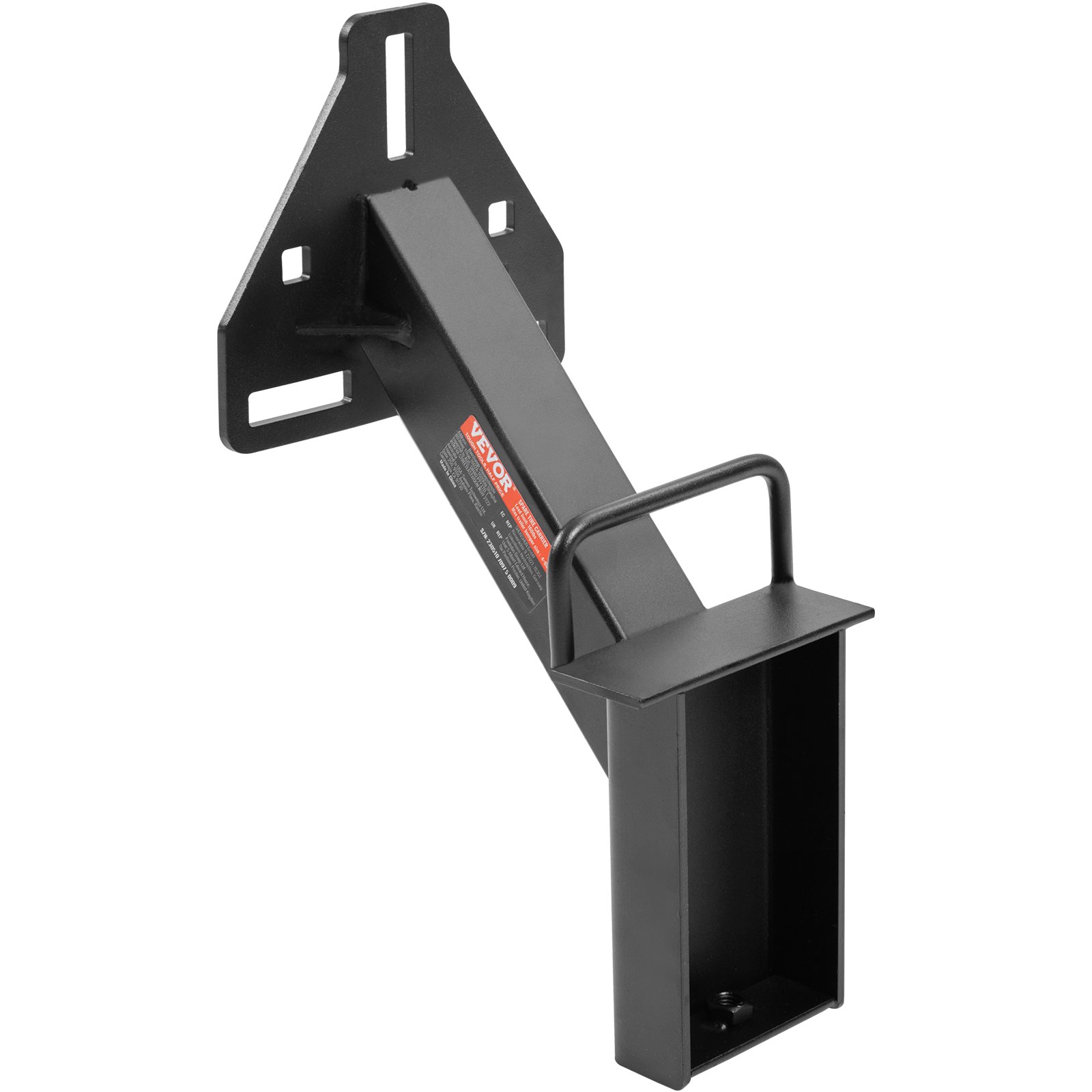 VEVOR Spare Tire Carrier, Trailer Spare Tire Mount, 160 lbs Capacity, Utility Trailer Accessories Fits Most 4 & 5 & 6 & 8 Lugs Wheels on 4", 4.25", 4.5", 4.75", 5", 5.5", 6", 6.5" Bolt Patterns