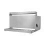 VEVOR Semi-Truck Step Tool Box, 790 x 770 x 485 mm Heavy Duty Aluminum Diamond Plate Toolbox, Waterproof Cab Entry Step Storage Box with Shock-Absorbing Latch for Flatbed, Crane, and Semi Trucks